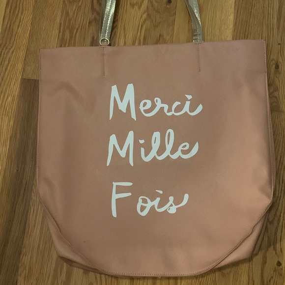 Anthropologie | Merci Mille Fois Caryall Tote Bag - Picture 1 of 5